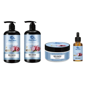 Anume Naturals Red Onion Hair Care Range – Shampoo, Conditioner, Hair Mask & Hair Oil