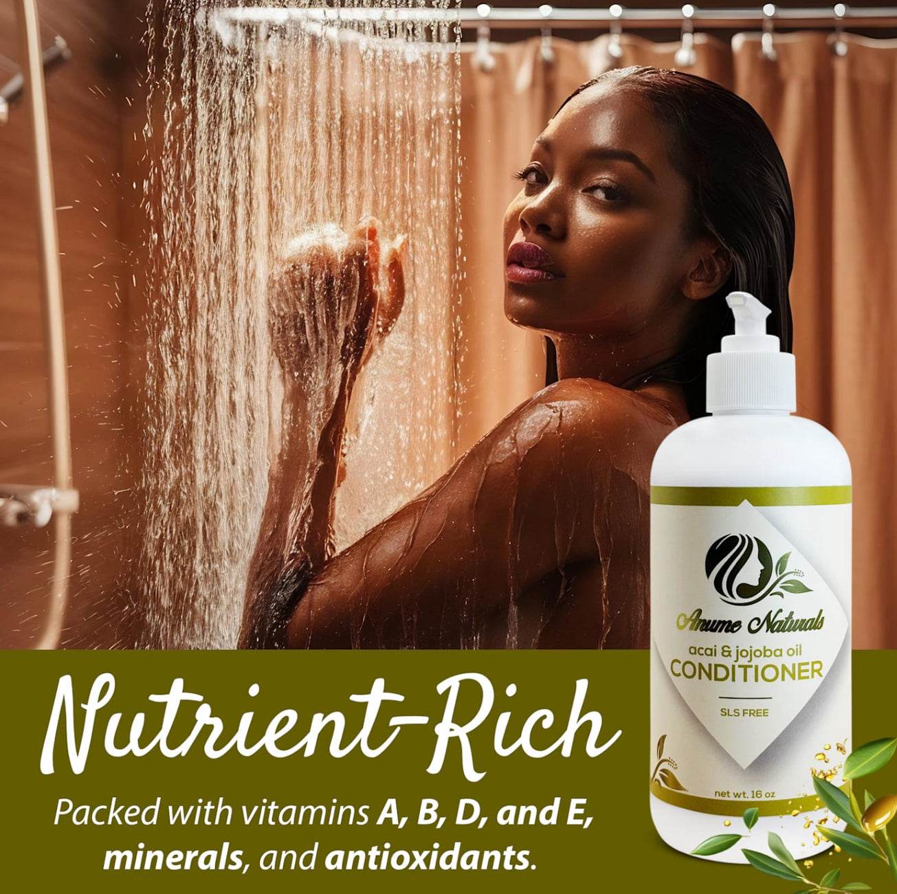 Anume Naturals Acai And Jojoba Oil Nourishing Conditioner – 16oz