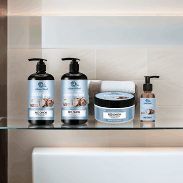Anume Naturals Red Onion Hair Care Range – Shampoo, Conditioner, Hair Mask & Hair Oil