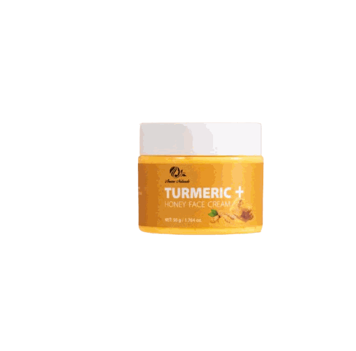 Turmeric honey face cream