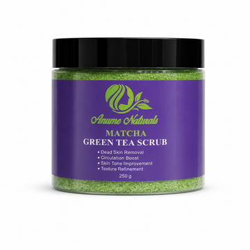 Matcha Green Tea Body Scrub – Exfoliate & Glow | Anume Naturals