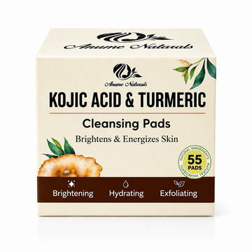 Kojic Acid & Turmeric Cleansing Pads for Dark Spots | Anume Naturals