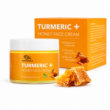Turmeric Honey Face Cream for Dark Spots & Glow | Anume Naturals
