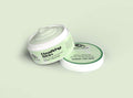 Natural Neem Body Butter in open jar for soothing and hydrating sensitive skin
