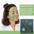 Anume Naturals Green Tea Antioxidant Face Mask pack of 4 for youthful glowing skin
