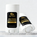 Anu Fresh Deodorant by Anume Naturals with probiotics, coconut oil, and shea butter for natural odor protection and sensitive skin care